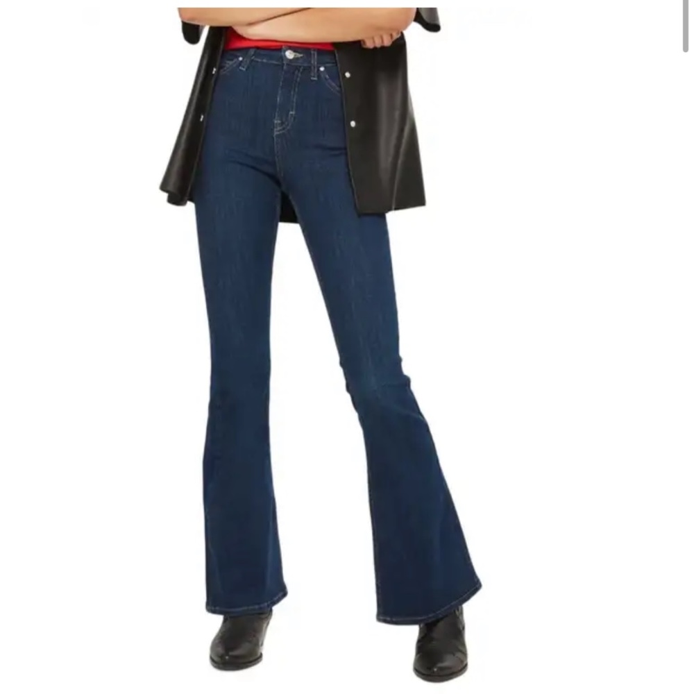 Topshop Jamie Motto Flares 25W x 30L